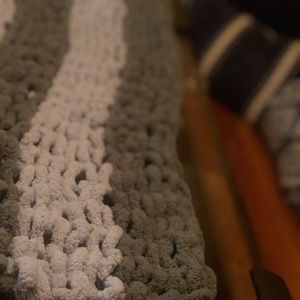 Green & Gray Throw/Blanket